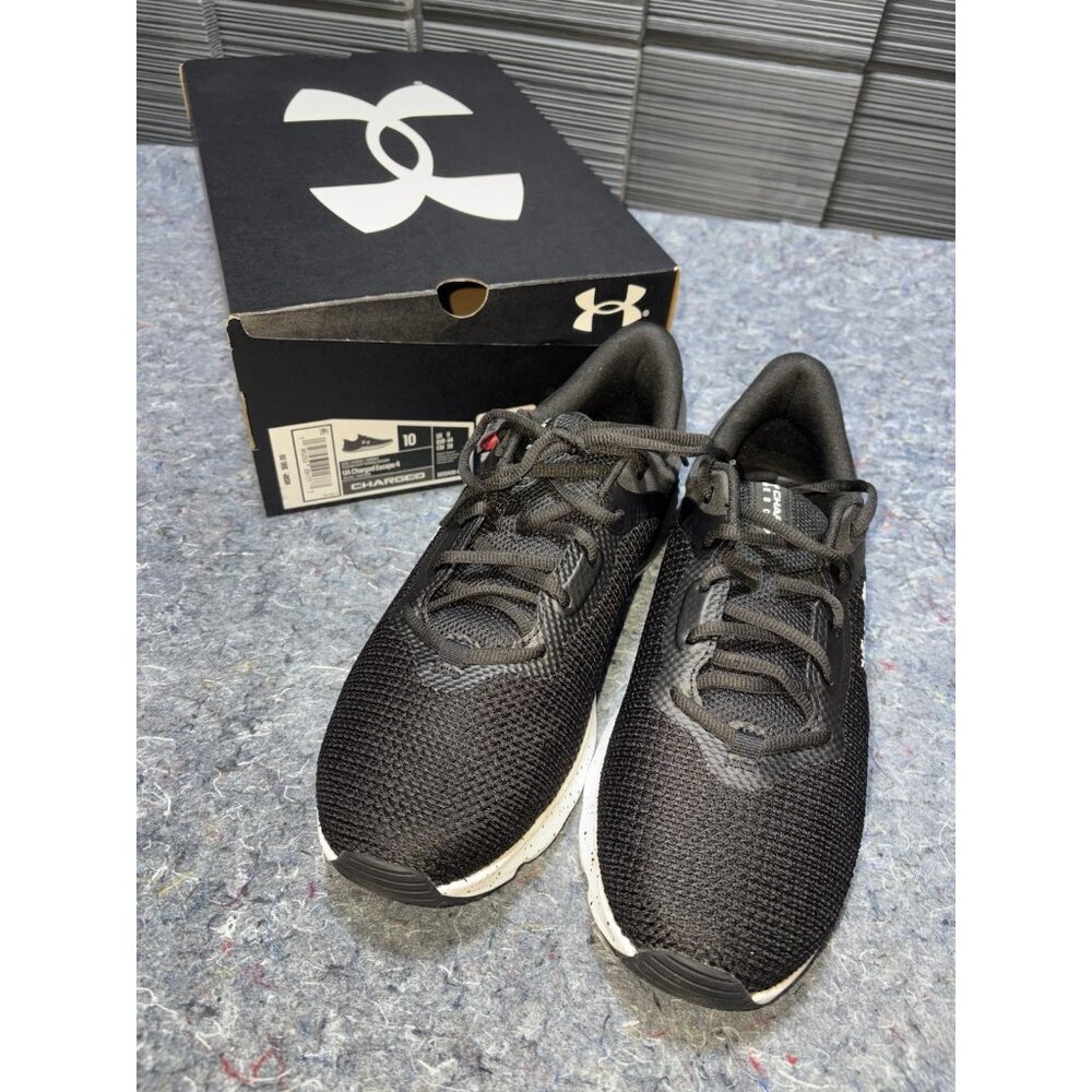 Under Armour Men's Size 10 UA‎ Charged Escape 4 Running Shoes 3025420-002 Black